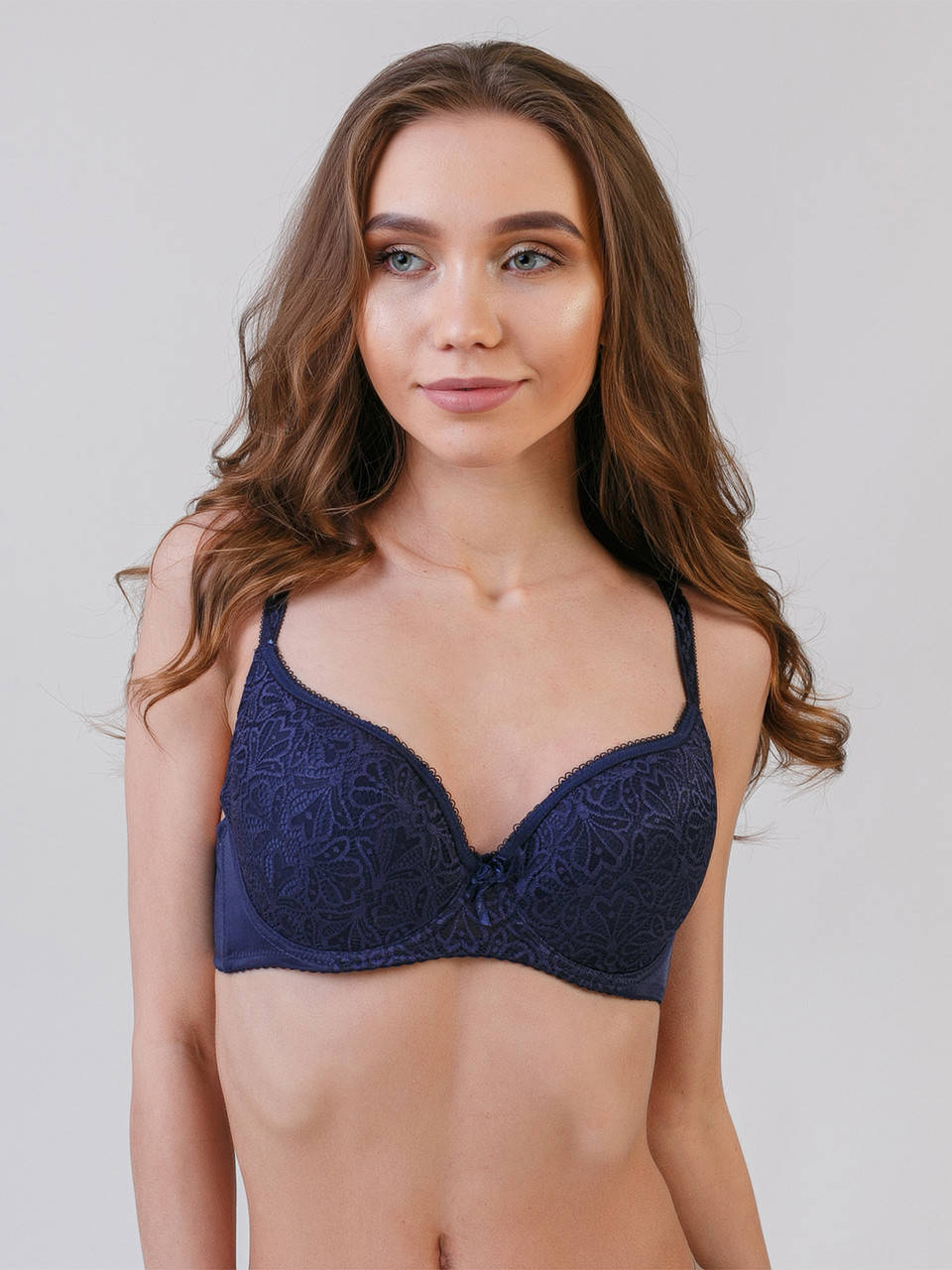 Бюстгальтер Venus 6951 С 75-90 80С, Синий 
Бюстгальтер Venus 6951 С 75-90 80С, Синий