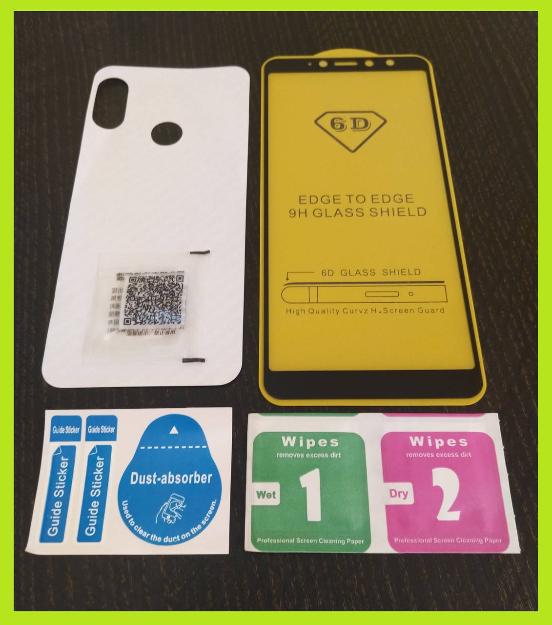 Защитное стекло 6D FullGlue Xiaomi Redmi S2 + карбоновая защитная пленка на заднюю панель смартфона
Защитное стекло 6D FullGlue Xiaomi Redmi S2 + карбоновая защитная пленка на заднюю панель смартфона