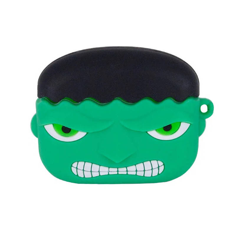 Силиконовый футляр чехол Marvel & DC series для наушников AirPods Pro Халк Halk, Зелёный
Силиконовый футляр чехол Marvel & DC series для наушников AirPods Pro Халк Halk, Зелёный