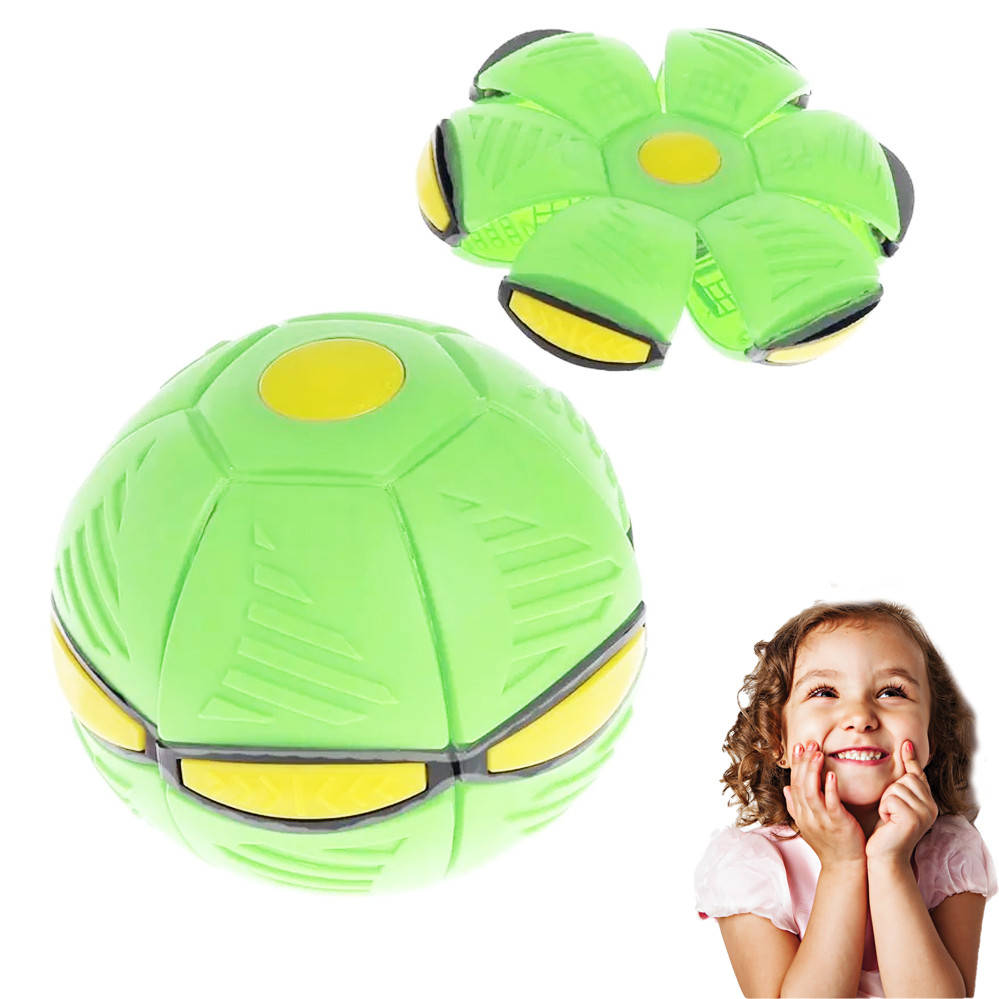 Летающий мяч фрисби трансформер с LED подсветкой Phlat Ball складной дискошар НЛО, Красный
Летающий мяч фрисби трансформер с LED подсветкой Phlat Ball складной дискошар НЛО, Красный