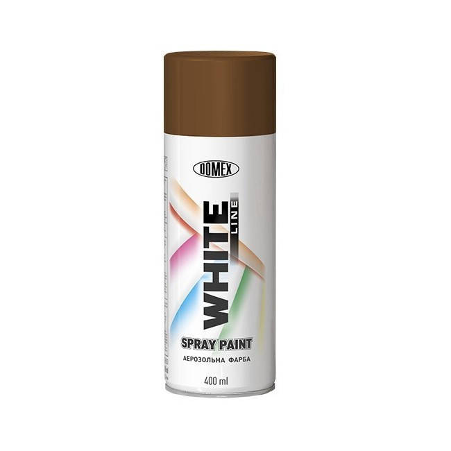 Акриловая аэрозольная краска Domex White Line RAL8014 Коричневая 400 мл, Коричневый
Акриловая аэрозольная краска Domex White Line RAL8014 Коричневая 400 мл, Коричневый