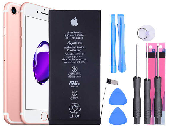 Аккумулятор iPhone 7 Plus Батарея для Apple iPhone 7 + Li-ion 2900 mAh + набор инструментов в подарок
Аккумулятор iPhone 7 Plus Батарея для Apple iPhone 7 + Li-ion 2900 mAh + набор инструментов в подарок