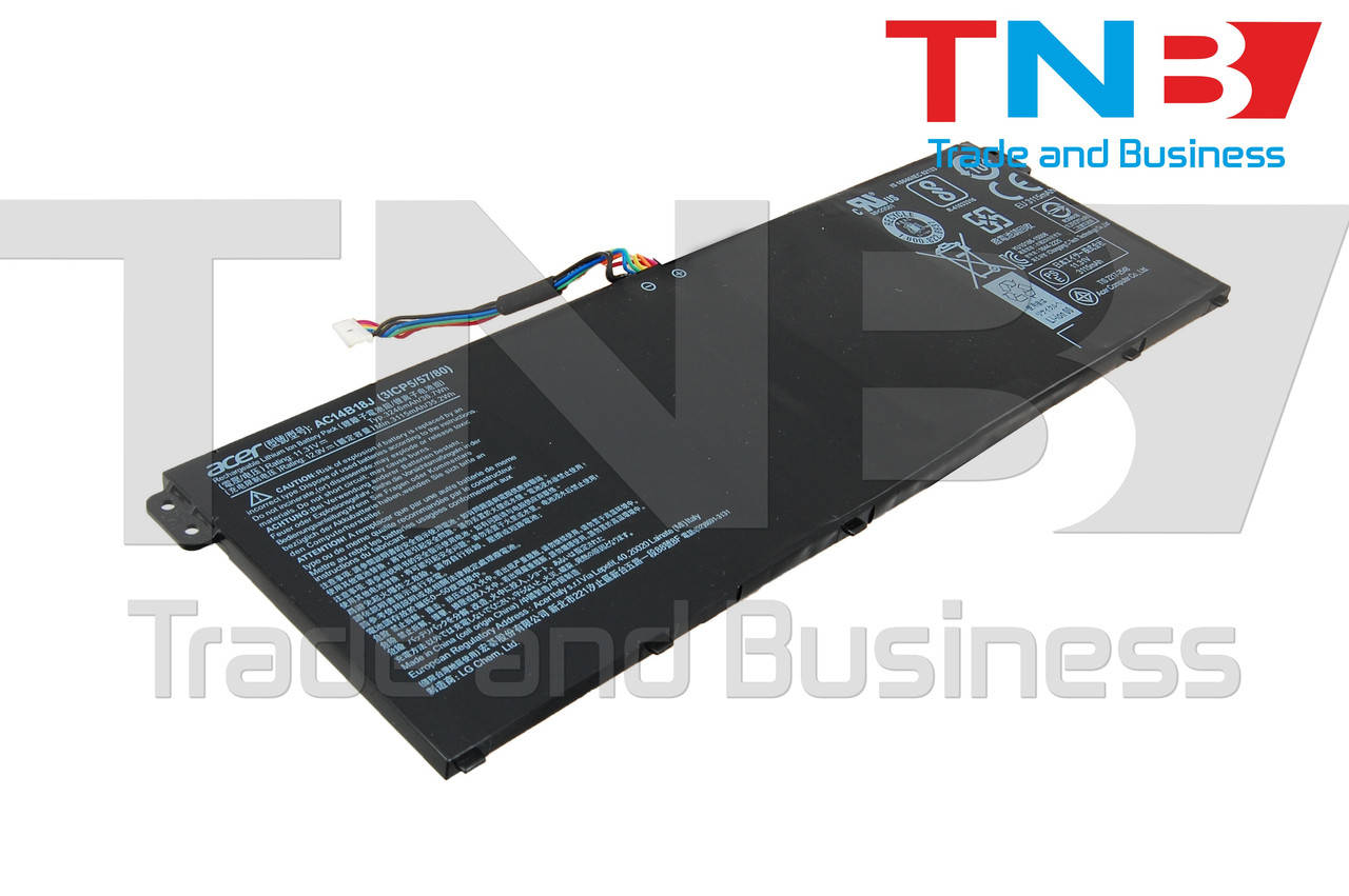 Батарея ACER TG83-BA 3ICP5/57 AC14B13J AC14B18J AC14B3K AC14B8K KT.00403.024 11.31V 3115mAh ОРИГИНАЛ Тип2
Батарея ACER TG83-BA 3ICP5/57 AC14B13J AC14B18J AC14B3K AC14B8K KT.00403.024 11.31V 3115mAh ОРИГИНАЛ Тип2
