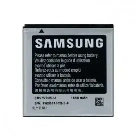 Аккумуляторная батарея EB575152LU для телефона Samsung I897, 9000 Galaxy, I9001 Galaxy S Plus, I9003 Galaxy SL
Аккумуляторная батарея EB575152LU для телефона Samsung I897, 9000 Galaxy, I9001 Galaxy S Plus, I9003 Galaxy SL