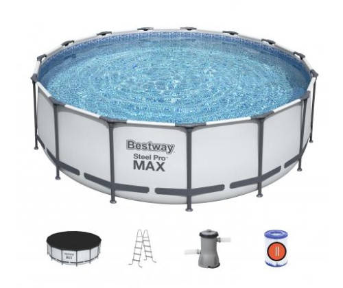 Каркасный круглый бассейн Bestway 56438, диаметр 457 см, высота 122 см, объем 16 015 л, 3 785 л/ч
Каркасный круглый бассейн Bestway 56438, диаметр 457 см, высота 122 см, объем 16 015 л, 3 785 л/ч