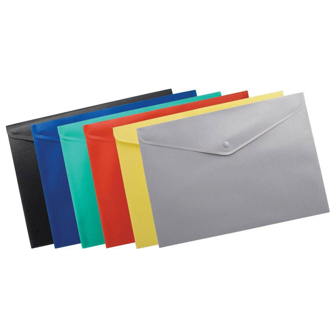 Папка-конверт на кнопке А5 ВМ.3935, ассорти, Разные цвета 
Папка-конверт на кнопке А5 ВМ.3935, ассорти, Разные цвета