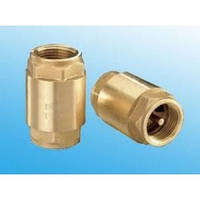 Клапан обратного хода 1" латунный шток