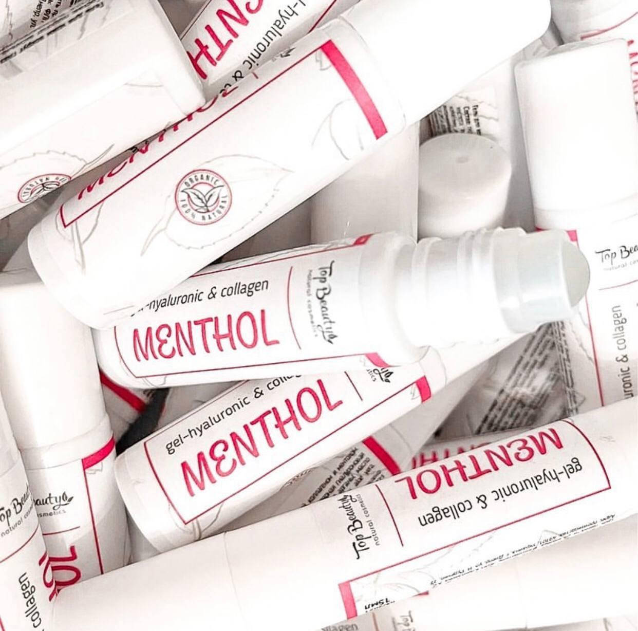 Роликовый аппликатор под глаза (жидкие патчи) Top Beauty Gel-hyaluronic & Collagen Menthol 15 мл
Роликовый аппликатор под глаза (жидкие патчи) Top Beauty Gel-hyaluronic & Collagen Menthol 15 мл