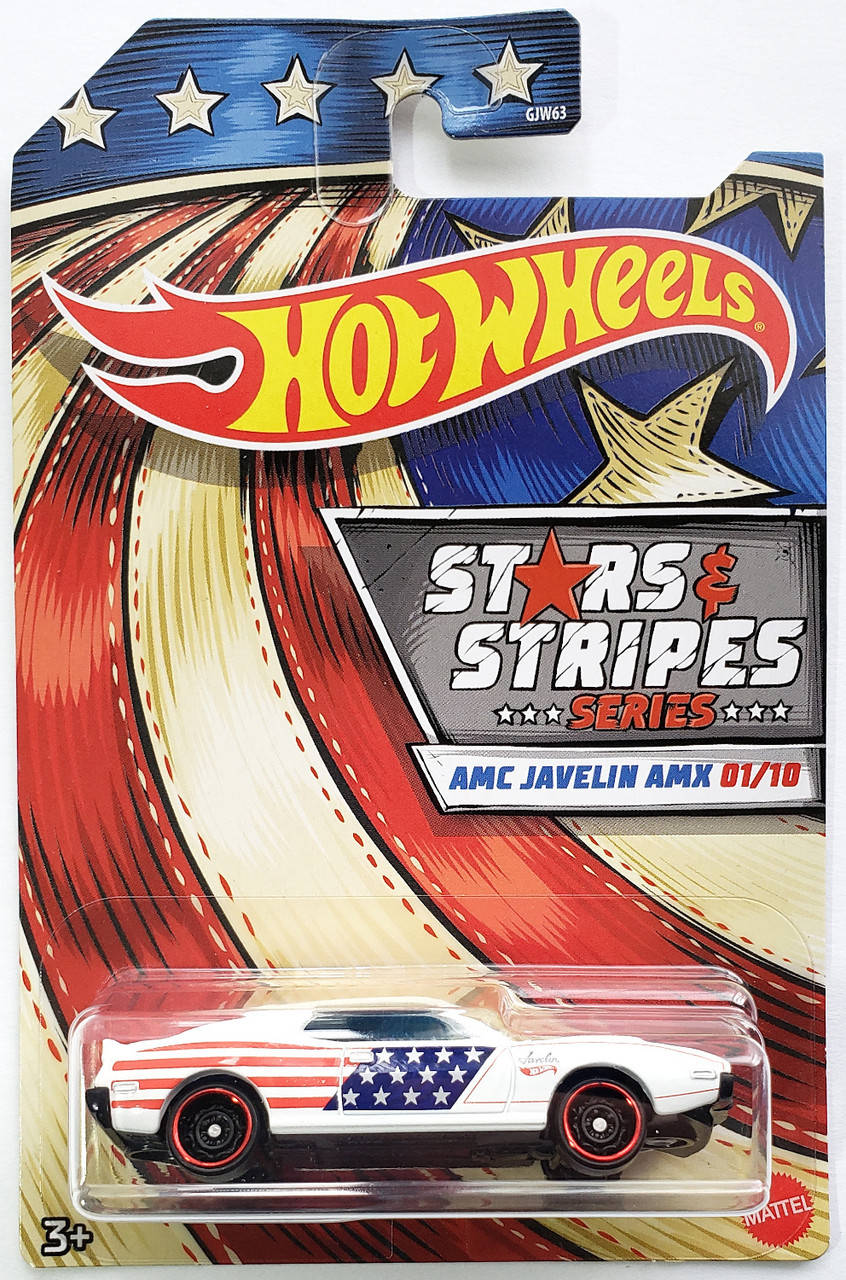 Машинка Hot Wheels - AMC Javelin AMX - 2020 Stars & Stripes (Wallmart Exclusive). Mattel. Оригинал
Машинка Hot Wheels - AMC Javelin AMX - 2020 Stars & Stripes (Wallmart Exclusive). Mattel. Оригинал