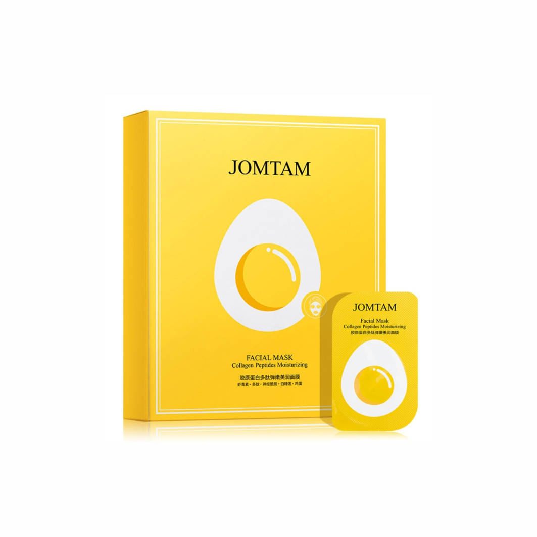 Ночная маска для лица на основе яичного желтка Jomtam Collagen Peptides Moisturizing Facial Mask
Ночная маска для лица на основе яичного желтка Jomtam Collagen Peptides Moisturizing Facial Mask
