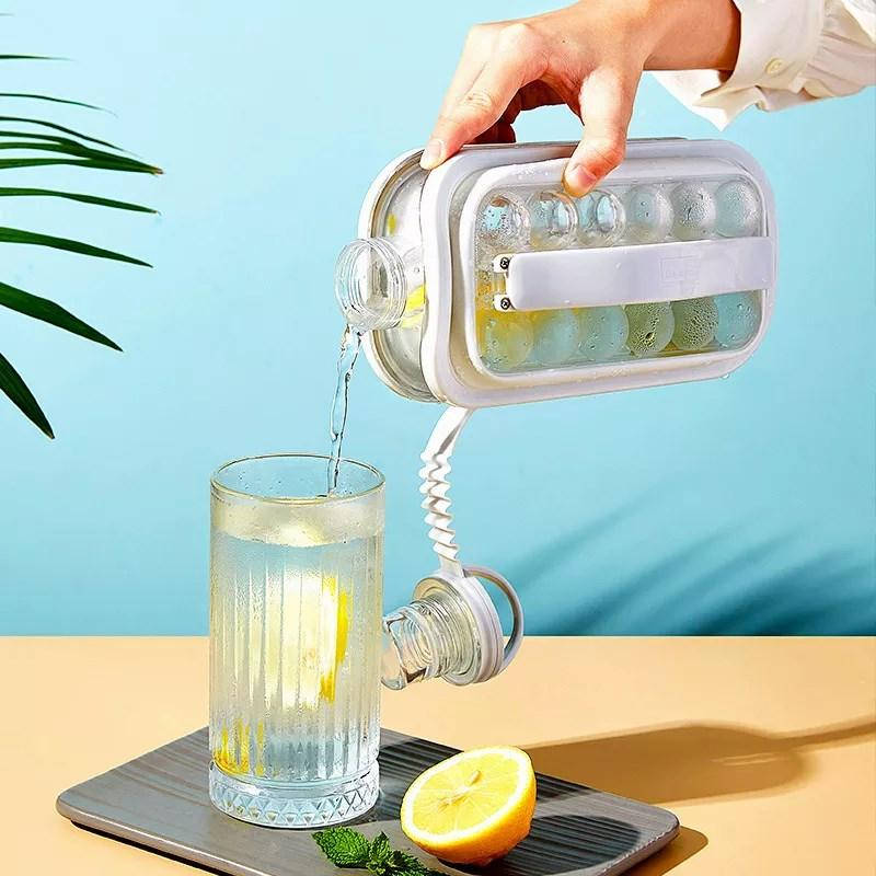 Портативная силиконовая форма для льда бутылка 2 в 1 ICE CUBE TRAY складная на 17 шариков Белый el
Портативная силиконовая форма для льда бутылка 2 в 1 ICE CUBE TRAY складная на 17 шариков Белый el