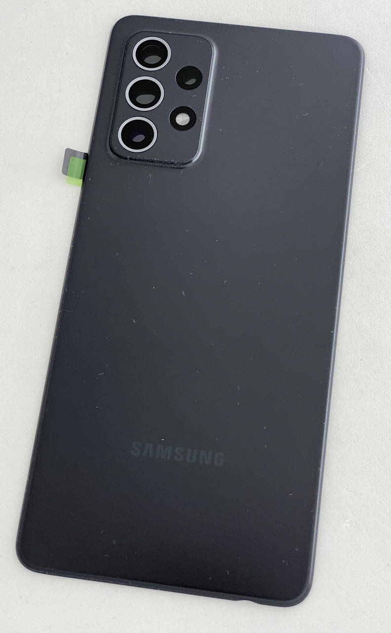 Задняя крышка для Samsung A525F Galaxy A52 2021, черная, оригинал (Китай) + стекло камеры, Черный
Задняя крышка для Samsung A525F Galaxy A52 2021, черная, оригинал (Китай) + стекло камеры, Черный