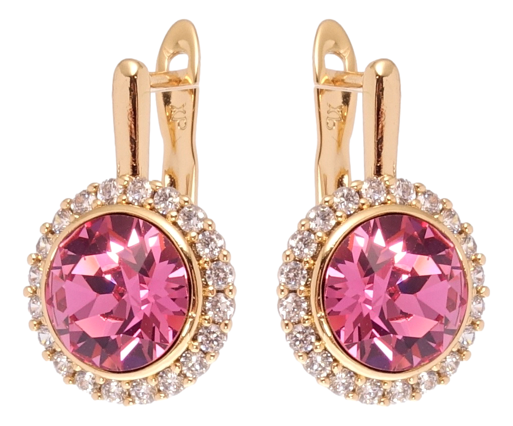 Серьги Xuping Позолота 18K с кр-ми Swarovski английский замок "Кристалл Rose в обрамлении циркония"
Серьги Xuping Позолота 18K с кр-ми Swarovski английский замок "Кристалл Rose в обрамлении циркония"