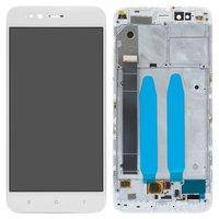 Дисплей для Xiaomi Mi A1/Mi 5X, белый, с сенсорным экраном, с рамкой, Original (PRC)
Дисплей для Xiaomi Mi A1/Mi 5X, белый, с сенсорным экраном, с рамкой, Original (PRC)