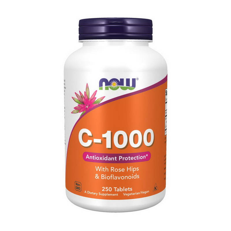 Витамин С с шиповником и биофлавоноидами Now Foods C-1000 with rose hips & bioflavonoids 250 таблеток
Витамин С с шиповником и биофлавоноидами Now Foods C-1000 with rose hips & bioflavonoids 250 таблеток