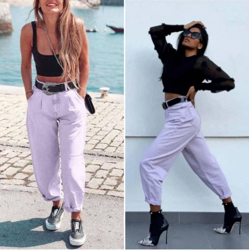 Женские джинсы “Slouchy”. Размер: 25, 26, 28, 30, 32 Ткань: джинс (не тянется) Цвет: бежевый, ментол, лиловый.
Женские джинсы “Slouchy”. Размер: 25, 26, 28, 30, 32 Ткань: джинс (не тянется) Цвет: бежевый, ментол, лиловый.