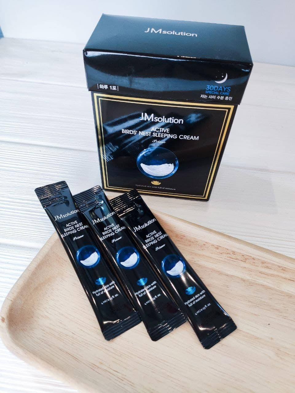 Ночной крем с экстрактом ласточкиного гнезда JM Solution Active Bird's Nest Sleeping Cream 4 ml
Ночной крем с экстрактом ласточкиного гнезда JM Solution Active Bird's Nest Sleeping Cream 4 ml