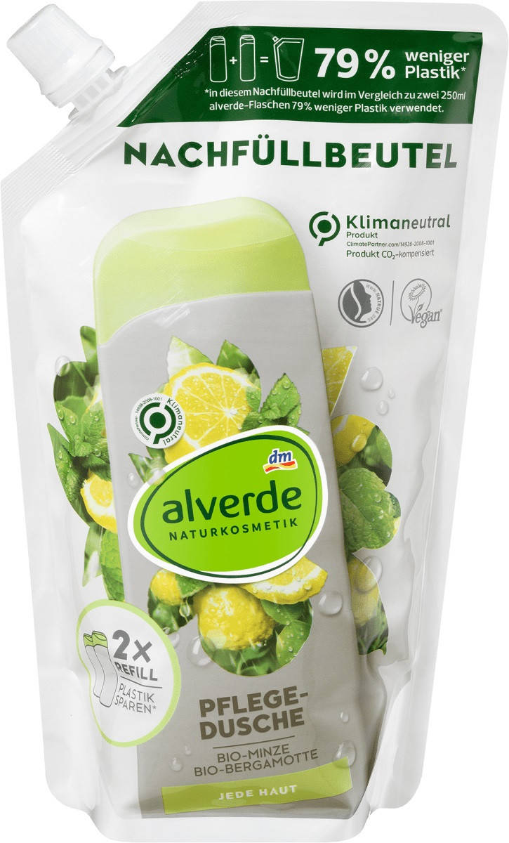 Alverde Dusche Minze Bergamotte Nachfüllbeutel Гель для душа в пакете с мятой и бергамотом 500 мл
Alverde Dusche Minze Bergamotte Nachfüllbeutel Гель для душа в пакете с мятой и бергамотом 500 мл