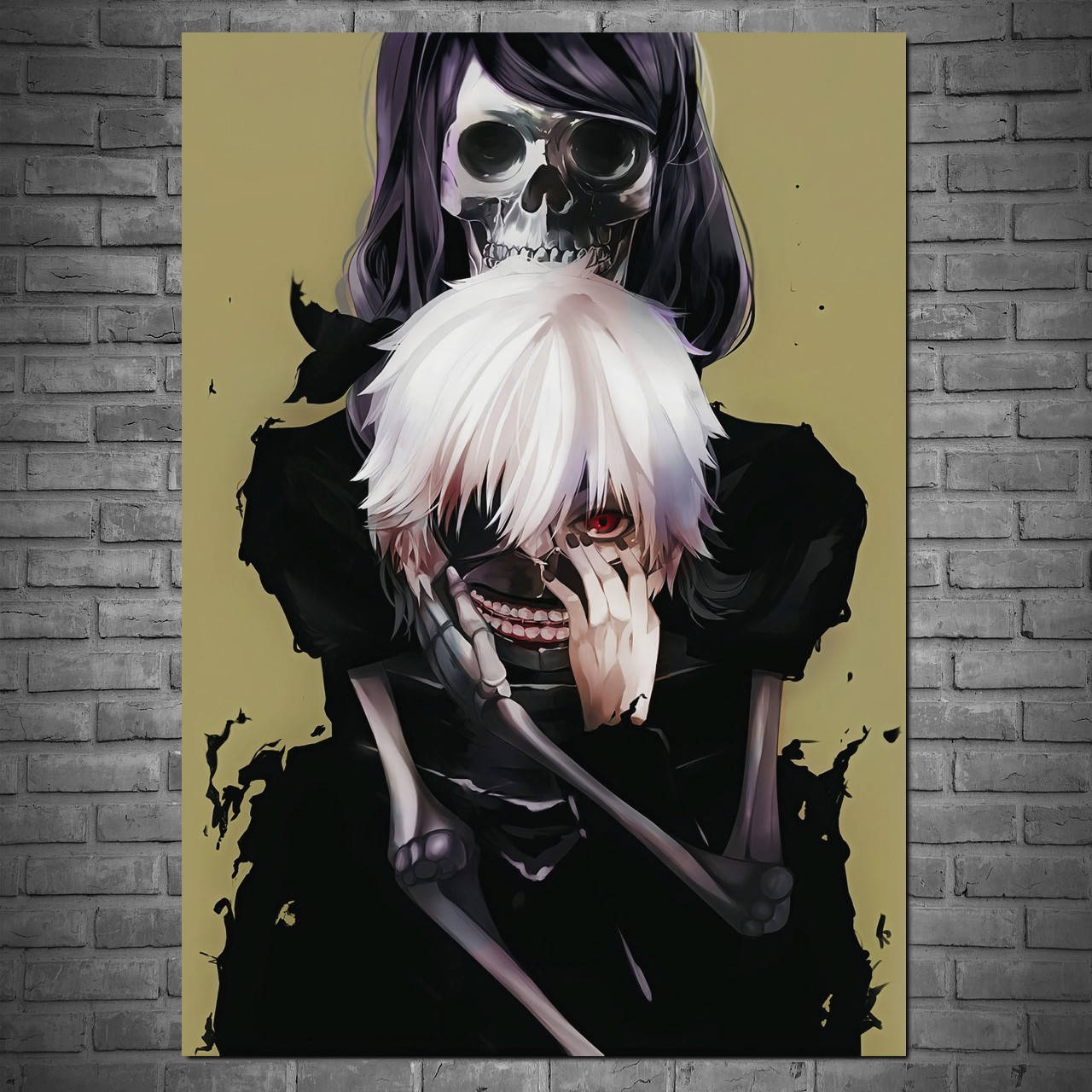 Плакат "Токийский гуль, Кэн Канэки и скелет за спиной, Tokyo ghoul" (артикул 2819) 42, Полуглянец, 30
Плакат "Токийский гуль, Кэн Канэки и скелет за спиной, Tokyo ghoul" (артикул 2819) 42, Полуглянец, 30