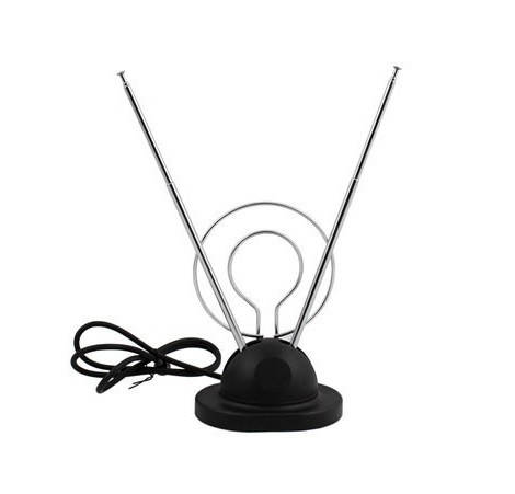 Антенна DVB-T2 Комнатная рожковая универсальная МВ/ДМВ с подставкой, с кабелем 1,0 м
Антенна DVB-T2 Комнатная рожковая универсальная МВ/ДМВ с подставкой, с кабелем 1,0 м