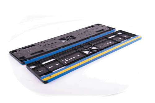 Рамка номерного знака "книжка" (с флагом Украины) (комплект - 2шт) AURORA
Рамка номерного знака "книжка" (с флагом Украины) (комплект - 2шт) AURORA