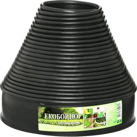 Садовый бордюр "Экобордюр. ТИП 2",черный 20 м
Садовый бордюр "Экобордюр. ТИП 2",черный 20 м