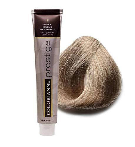 Крем-краска для волос профессиональная Brelil Colorianne Prestige 100мл. 9/10 очень светлый пепельный блонд
Крем-краска для волос профессиональная Brelil Colorianne Prestige 100мл. 9/10 очень светлый пепельный блонд