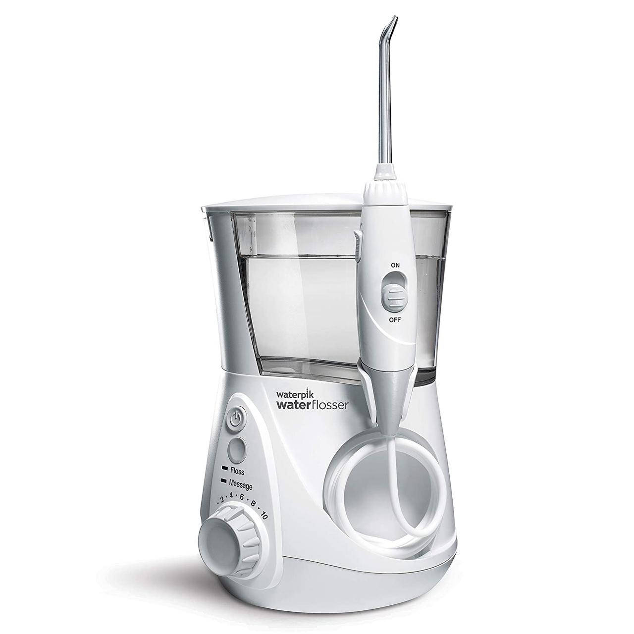 Ирригатор полости рта Waterpik WP-660 Іригатор Aquarius Professional Water Flosser WP660 американская версия
Ирригатор полости рта Waterpik WP-660 Іригатор Aquarius Professional Water Flosser WP660 американская версия
