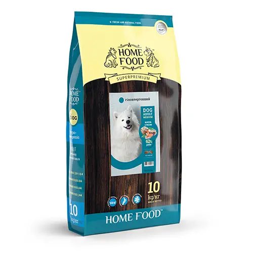 Home Food Сухий корм для дорослих собак «Форель з рисом» DOG ADULT MEDIUM Гіпоалергенний 10кг
Home Food Сухий корм для дорослих собак «Форель з рисом» DOG ADULT MEDIUM Гіпоалергенний 10кг