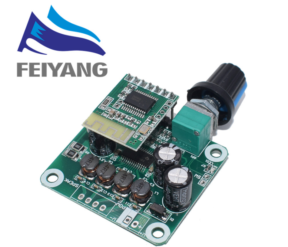 Усилитель звука аудио стерео плата модуль Bluetooth беспроводной TPA3110 15+15 Вт, 12-24 В
Усилитель звука аудио стерео плата модуль Bluetooth беспроводной TPA3110 15+15 Вт, 12-24 В