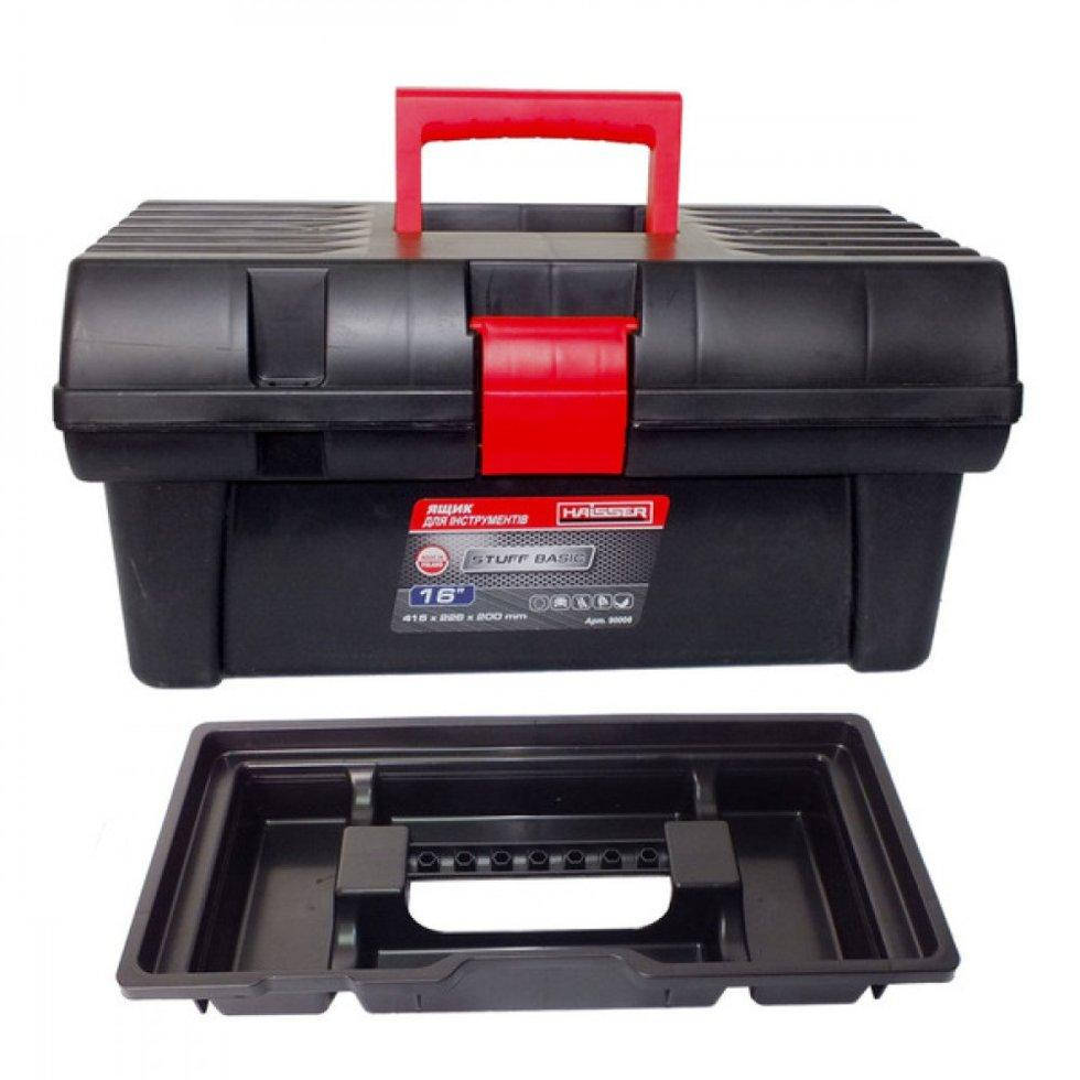 Ящик для инструментов 16 (90008) Haisser Stuff Basic
Ящик для инструментов 16 (90008) Haisser Stuff Basic