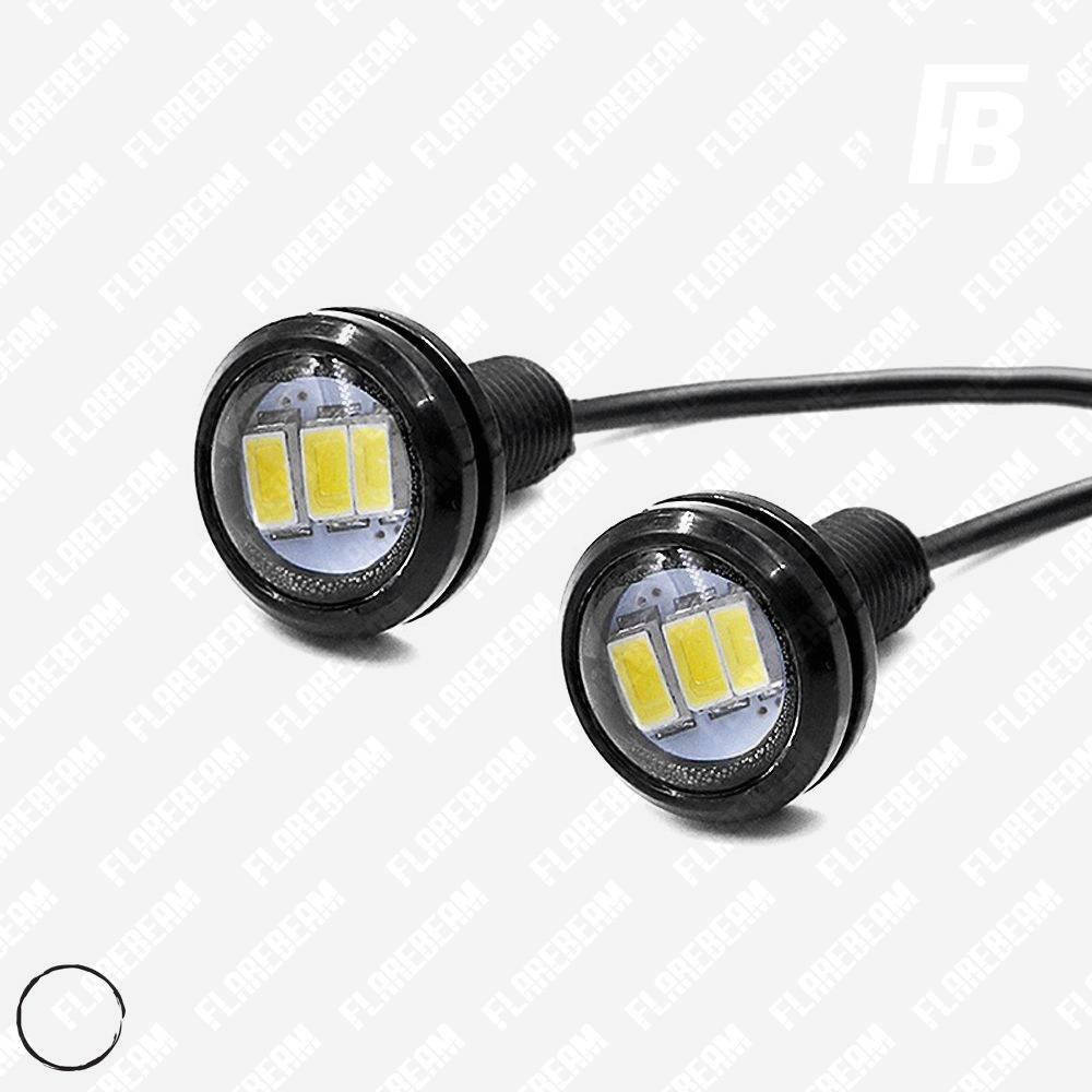 ДХО (дневные ходовые огни) "Орлиный глаз" LED врезные, Ø23 мм, линза, SMD 5630*03, чёрный корпус, 2 шт.
ДХО (дневные ходовые огни) "Орлиный глаз" LED врезные, Ø23 мм, линза, SMD 5630*03, чёрный корпус, 2 шт.