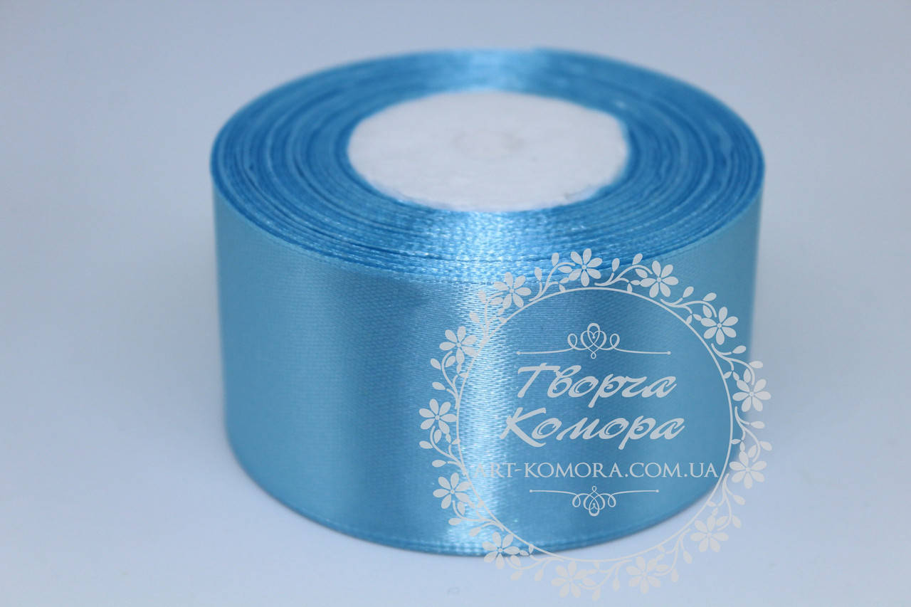 Атласная лента 4 см, голубая № 187
Атласная лента 4 см, голубая № 187