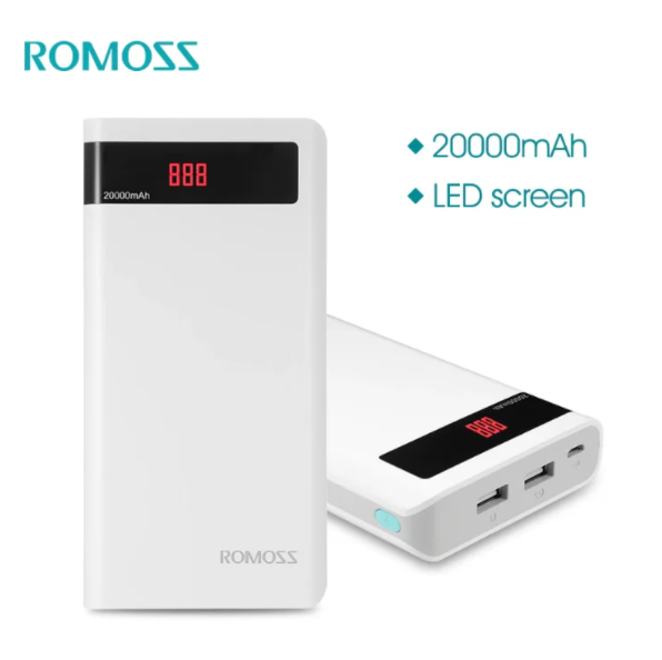 Павербанк, внешний аккумулятор Power bank Romoss Sense 4P 20000mAh с дисплеем (реально 5000), Белый
Павербанк, внешний аккумулятор Power bank Romoss Sense 4P 20000mAh с дисплеем (реально 5000), Белый