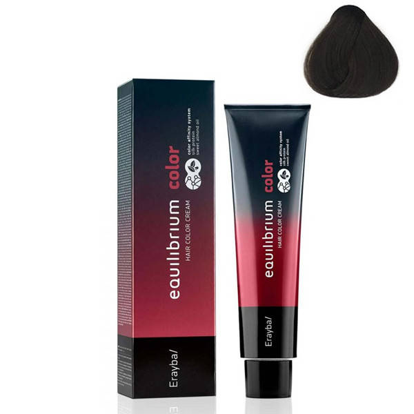 Стойкая крем-краска для волос Erayba Equilibrium Hair Color Cream 6/00+ Интенсивный темно-русый 120 мл
Стойкая крем-краска для волос Erayba Equilibrium Hair Color Cream 6/00+ Интенсивный темно-русый 120 мл