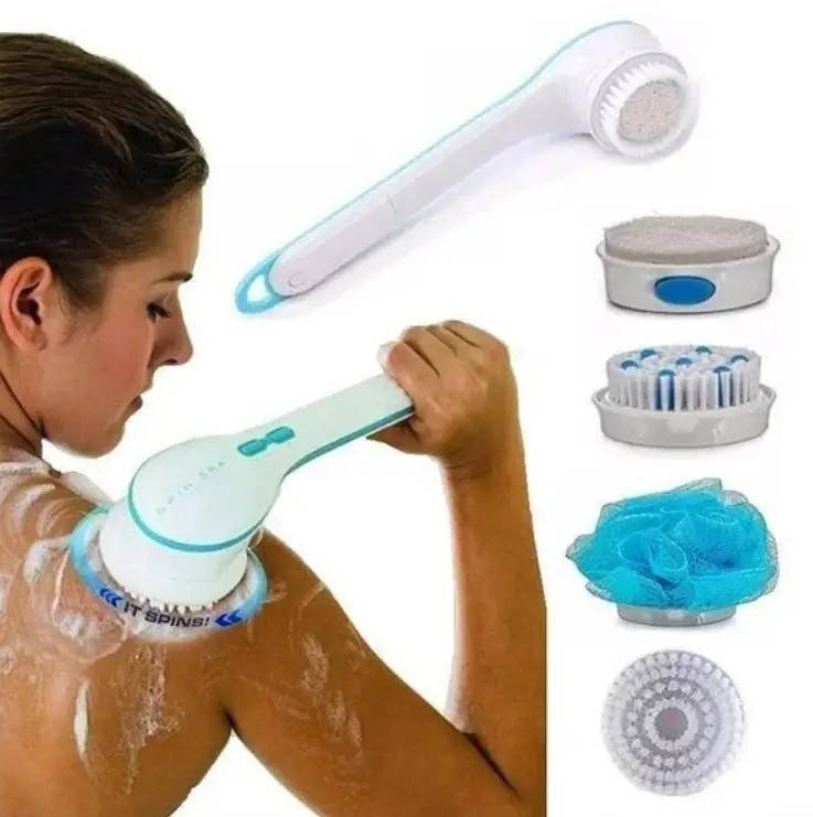 Электрическая массажная щетка для глубокого очищения тела Spin Spa Массажная щетка Spin Spa, Белый
Электрическая массажная щетка для глубокого очищения тела Spin Spa Массажная щетка Spin Spa, Белый
