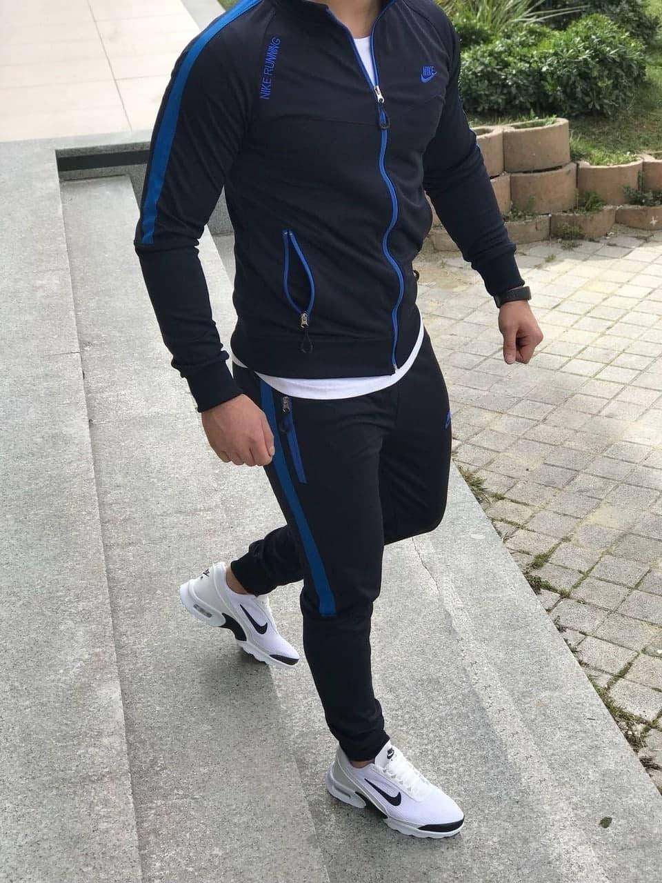 Спортивный мужской костюм Nike classic тёмно-синий, Темно-синий
Спортивный мужской костюм Nike classic тёмно-синий, Темно-синий