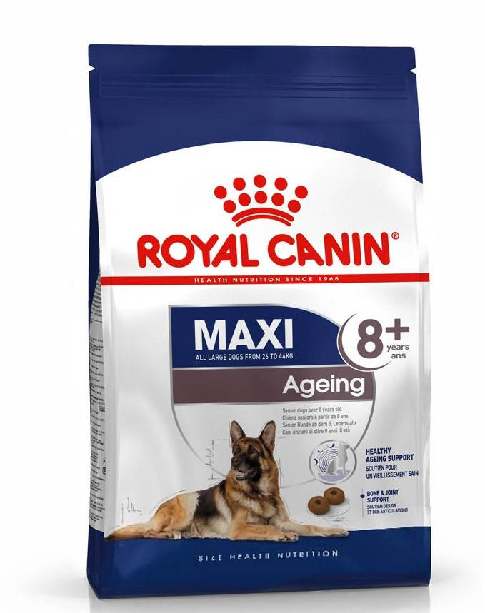 Royal Canin Maxi Ageing 8+ (Роял Канин Макси Ейджинг 8+) сухой корм для собак крупных пород от 8 лет 15 кг.
Royal Canin Maxi Ageing 8+ (Роял Канин Макси Ейджинг 8+) сухой корм для собак крупных пород от 8 лет 15 кг.
