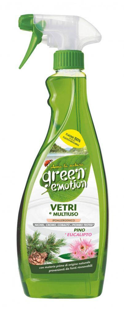 Гипоалергенное моющее средство для мытья окон, зеркал, стекла Green emotion Vetri e Multiuso 750 ml
Гипоалергенное моющее средство для мытья окон, зеркал, стекла Green emotion Vetri e Multiuso 750 ml