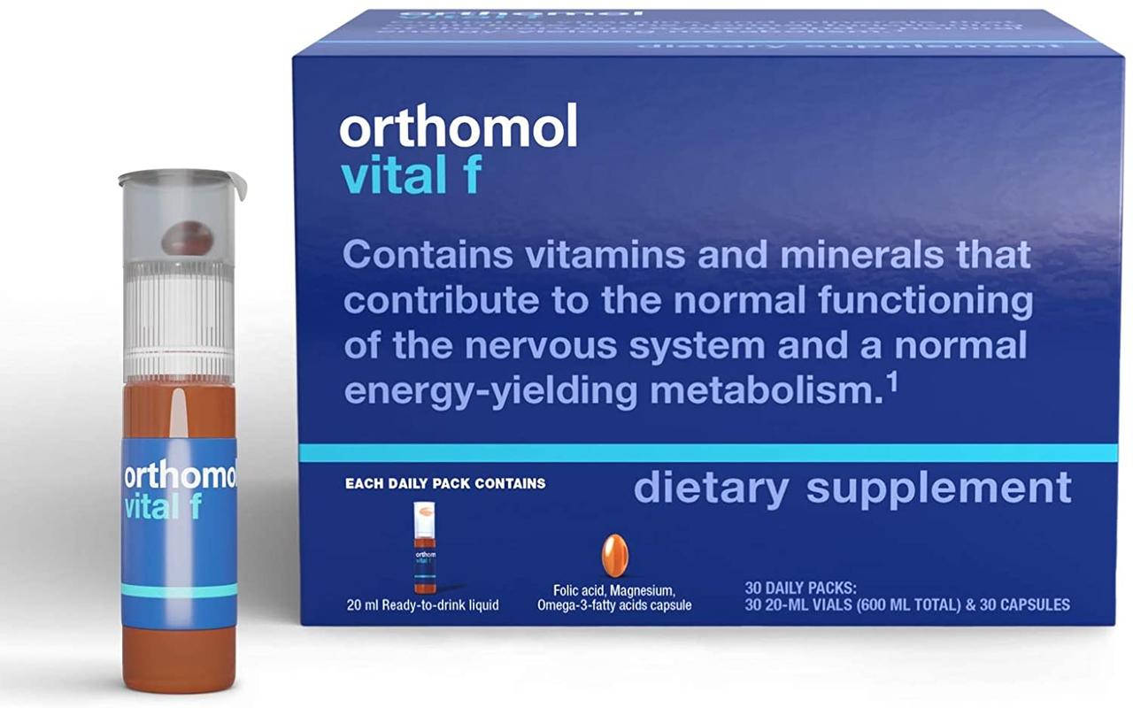 Витамины Orthomol Vital F Ортомол Витал Ф питьевой от симптомов эмоционального выгорания и хронической
Витамины Orthomol Vital F Ортомол Витал Ф питьевой от симптомов эмоционального выгорания и хронической