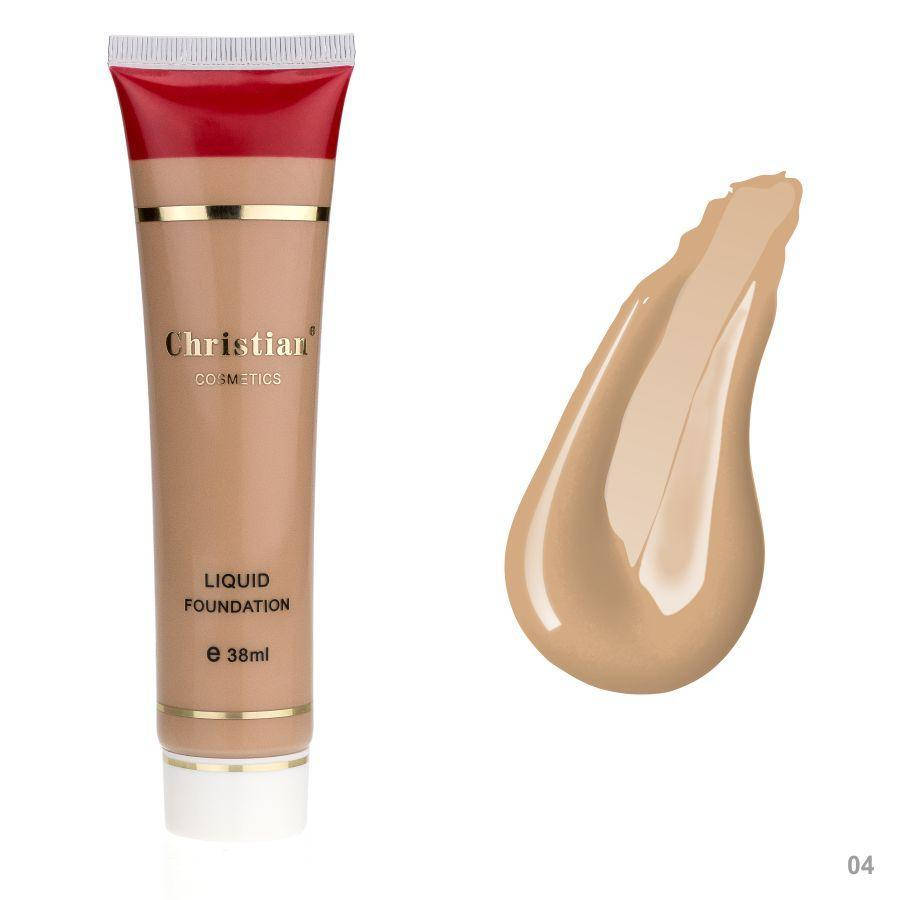 Тональная основа для лица Christian Liquid Foundation SPF10 LF 01 № 04 Карамельно Бежевый
Тональная основа для лица Christian Liquid Foundation SPF10 LF 01 № 04 Карамельно Бежевый