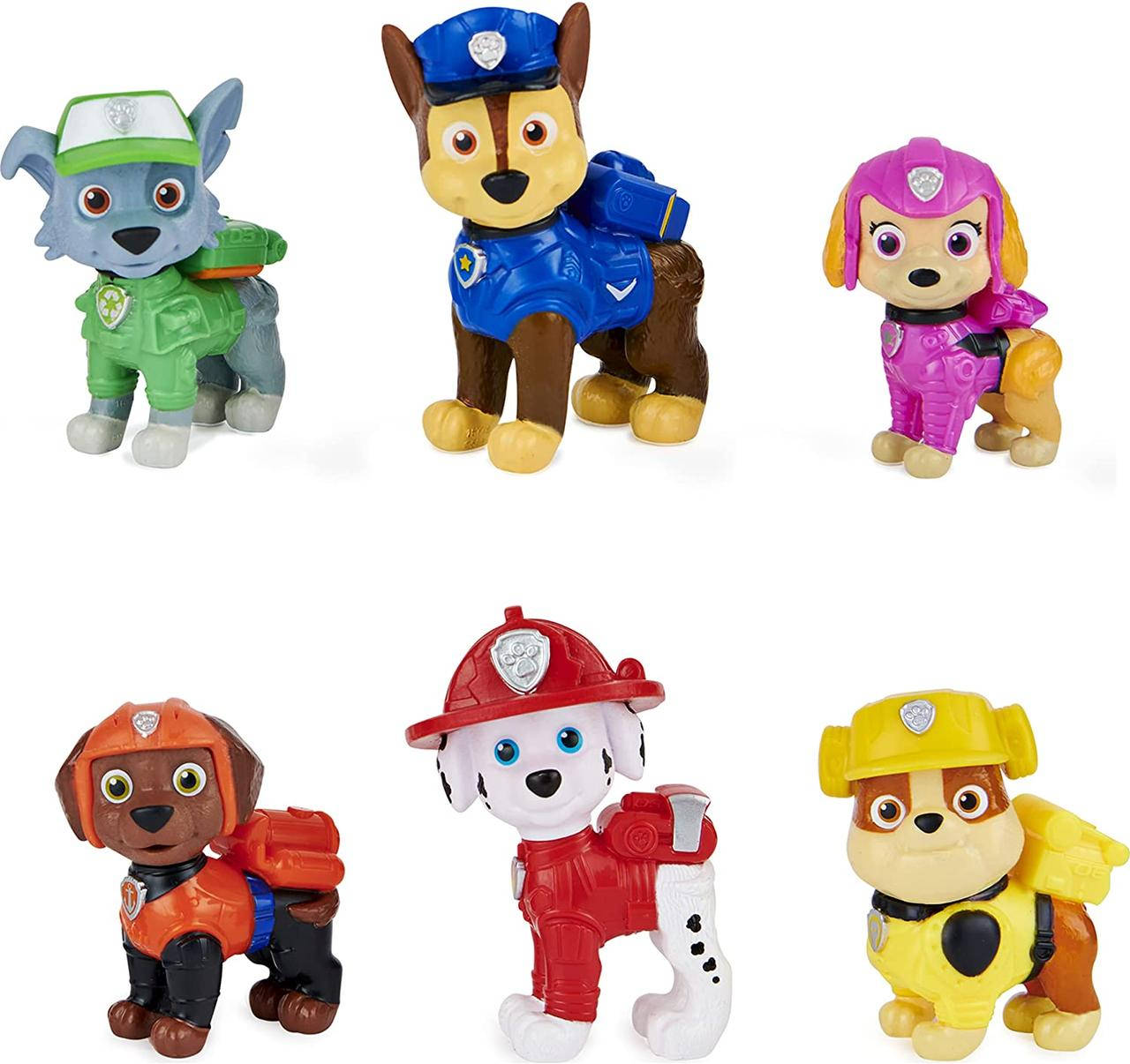 Игровые фигурки Щенячий Патруль PAW Patrol Gift Pack with 6 Collectible Toy Figures
Игровые фигурки Щенячий Патруль PAW Patrol Gift Pack with 6 Collectible Toy Figures