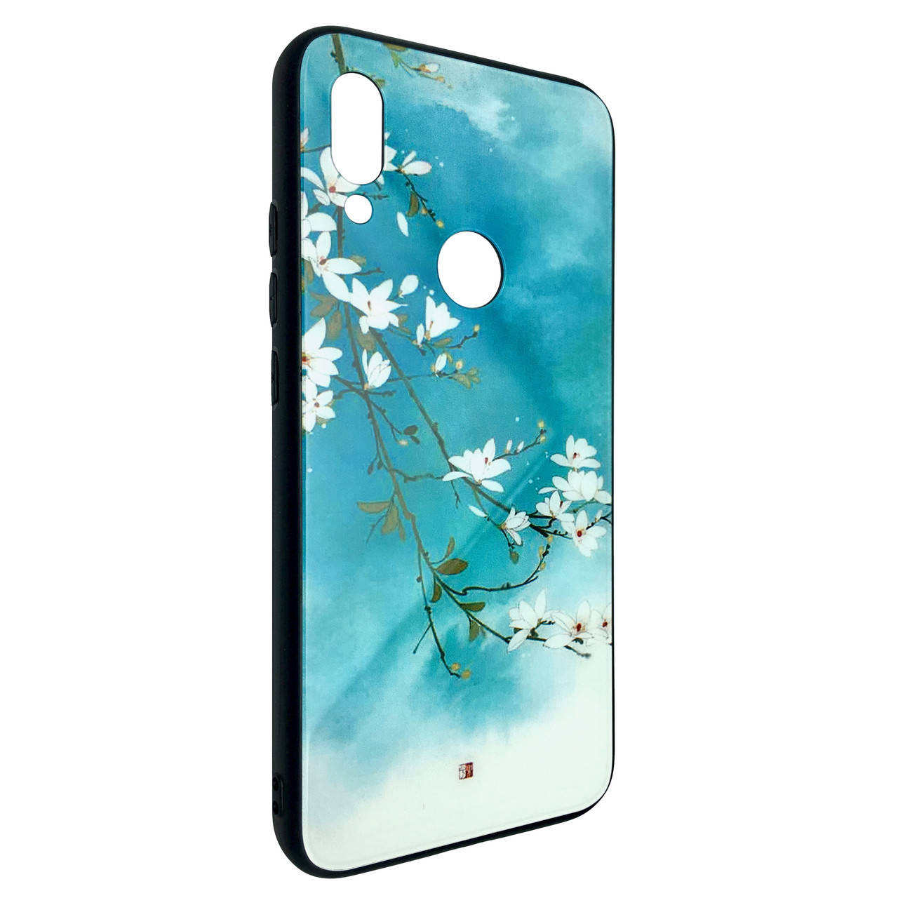 Чехол-накладка DK-Case силикон Glass Case Sakura для Xiaomi Redmi Note 7 Pro (blue), Синий 
Чехол-накладка DK-Case силикон Glass Case Sakura для Xiaomi Redmi Note 7 Pro (blue), Синий