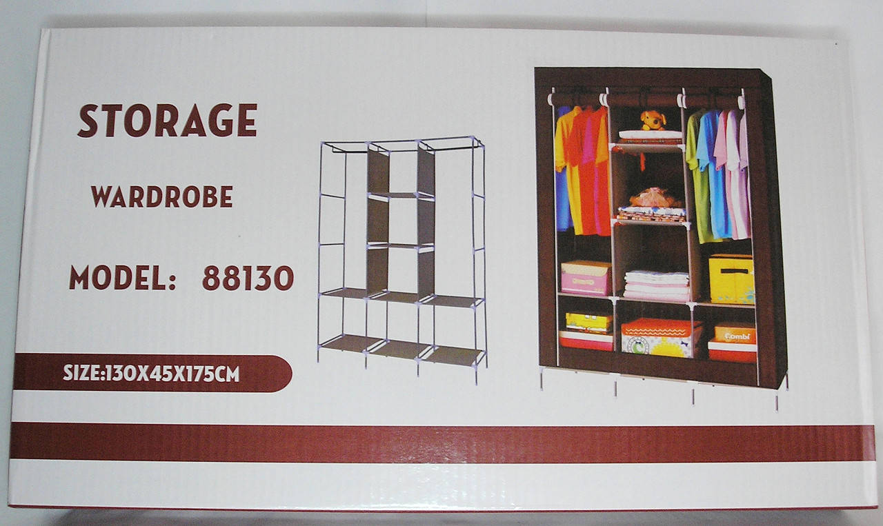Шкаф складной тканевый портативный на 3 секции, органайзер для одежды Storage Wardrobe KM-105 (106х45х170 см).
Шкаф складной тканевый портативный на 3 секции, органайзер для одежды Storage Wardrobe KM-105 (106х45х170 см).