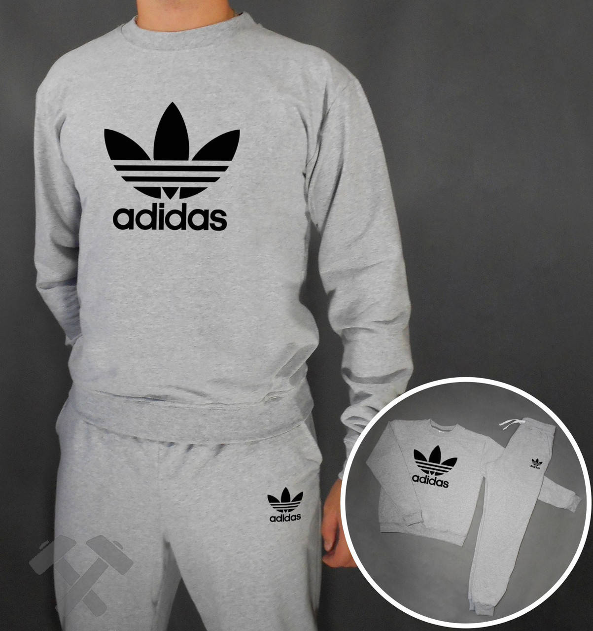Спортивный костюм Адидас мужской, брендовый костюм Adidas трикотажный (на флисе и без) XS Серый
Спортивный костюм Адидас мужской, брендовый костюм Adidas трикотажный (на флисе и без) XS Серый