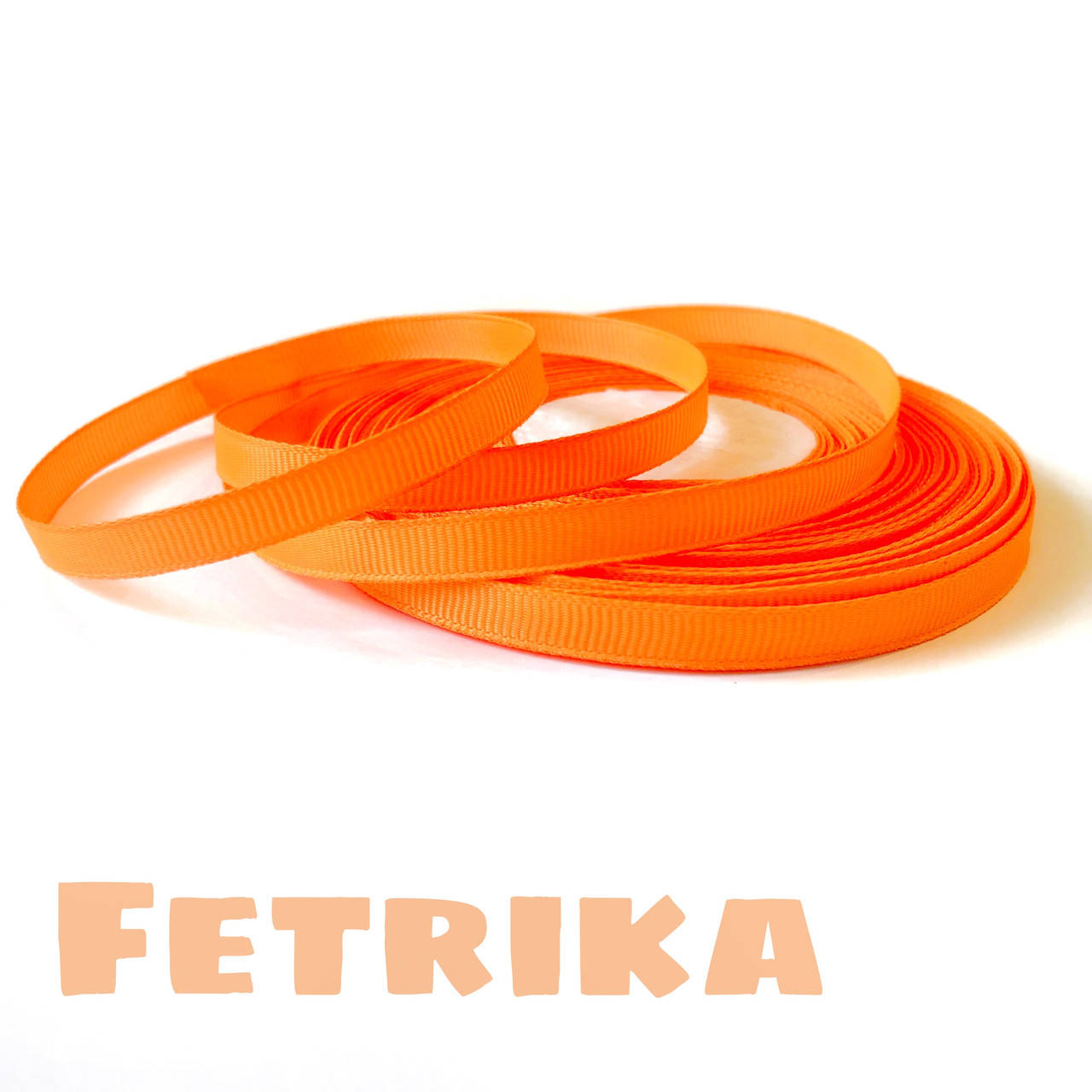 Лента репсовая ярко-оранжевая 0,6 см, Оранжевый
Лента репсовая ярко-оранжевая 0,6 см, Оранжевый