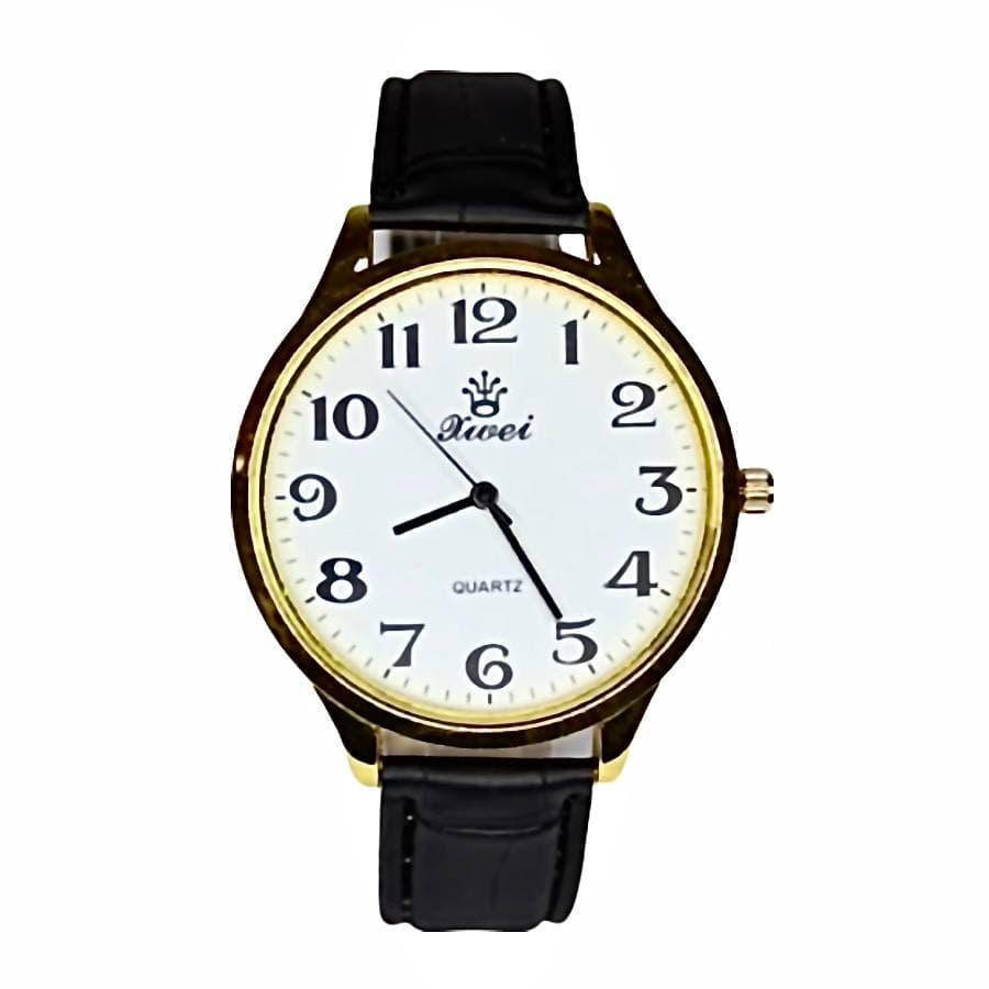 Мужские часы на ремне d-42 (Gold White Black) (009110) 
Мужские часы на ремне d-42 (Gold White Black) (009110)