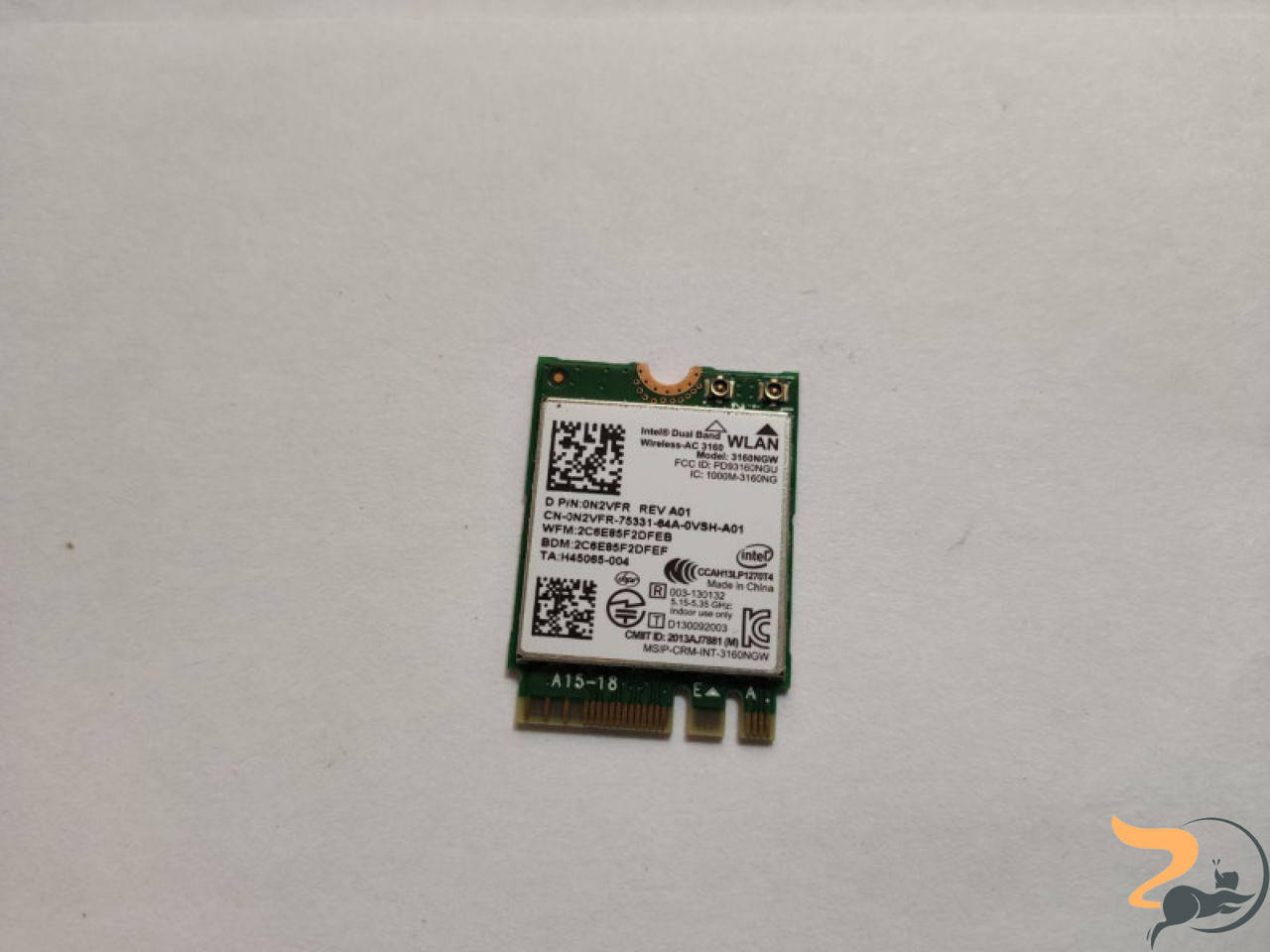 Адаптер WiFi знятий з ноутбука Dell Inspiron 11, 3000 series, 17, 5758, Toshiba Satellite L50D-b, 3160ngw,
Адаптер WiFi знятий з ноутбука Dell Inspiron 11, 3000 series, 17, 5758, Toshiba Satellite L50D-b, 3160ngw,