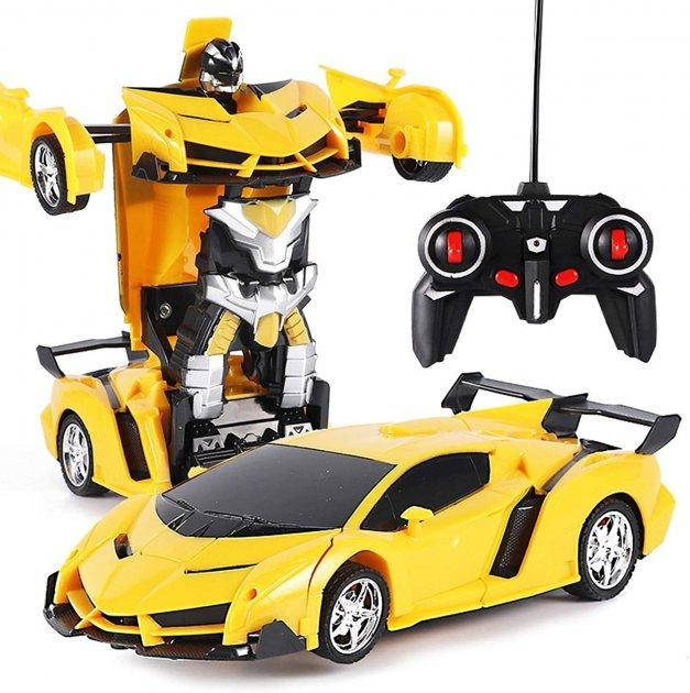 Машинка робот трансформер на радиоуправлении с пультом Автобот Lamborghini Robot Car Размер Желтая
Машинка робот трансформер на радиоуправлении с пультом Автобот Lamborghini Robot Car Размер Желтая