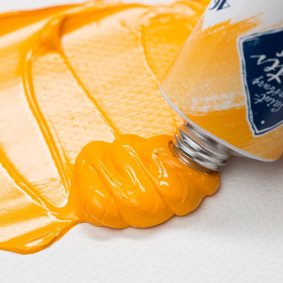 Фарба олійна, Кадмій жовтий темний, 46мл, МК 
Фарба олійна, Кадмій жовтий темний, 46мл, МК